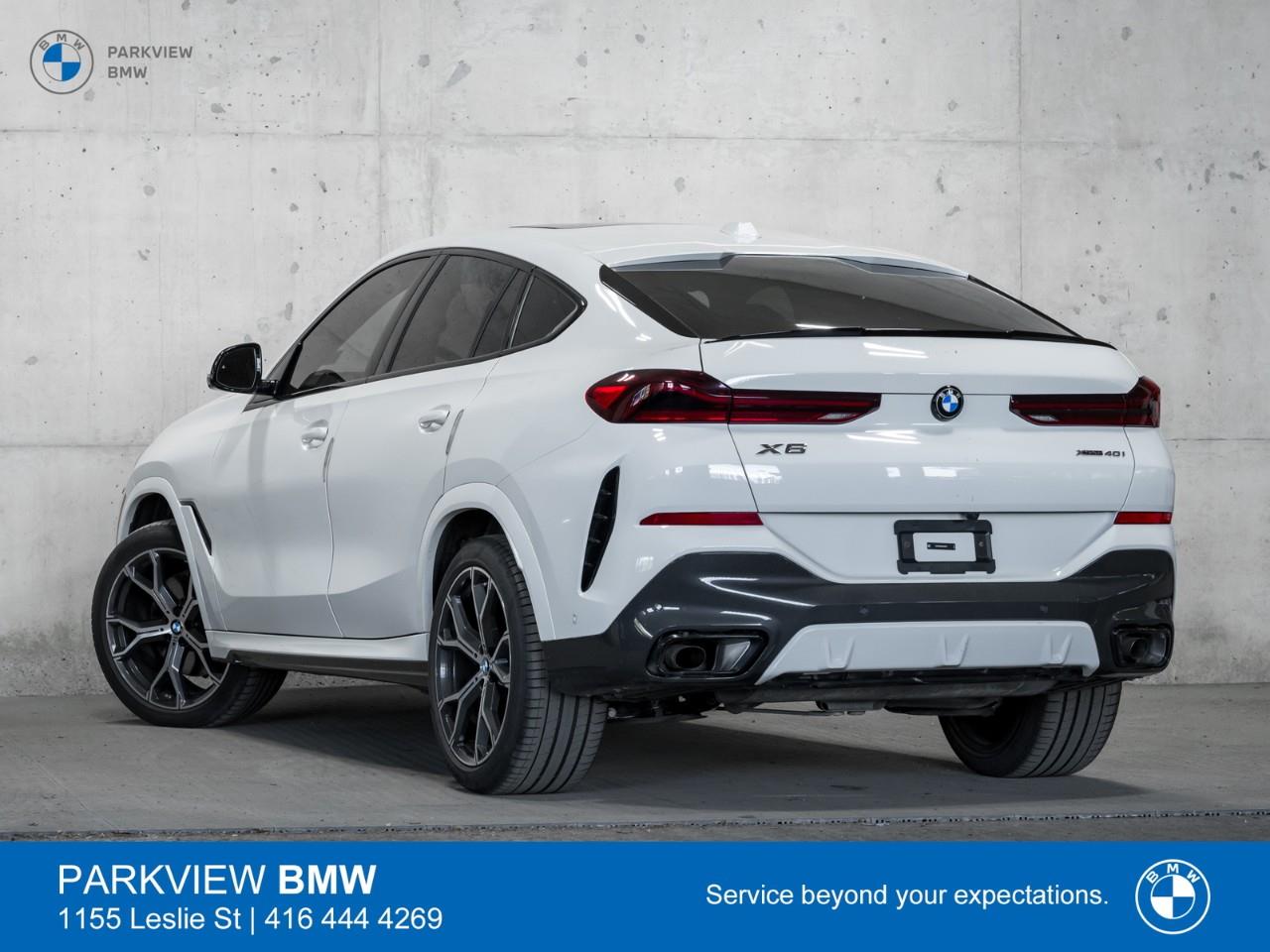 used 2024 BMW X6 car, priced at $82,588