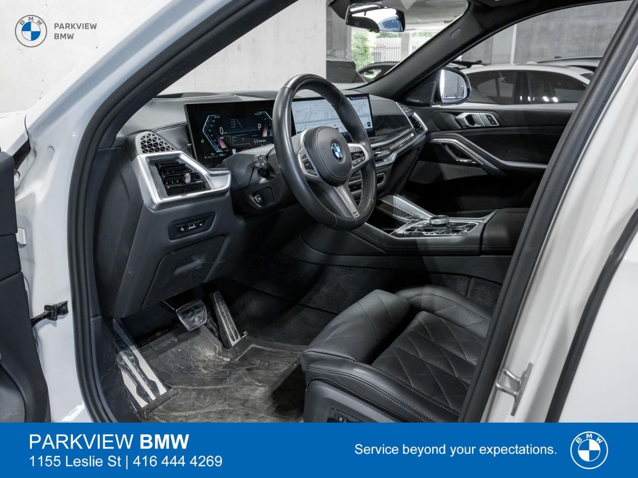 used 2024 BMW X6 car, priced at $82,588