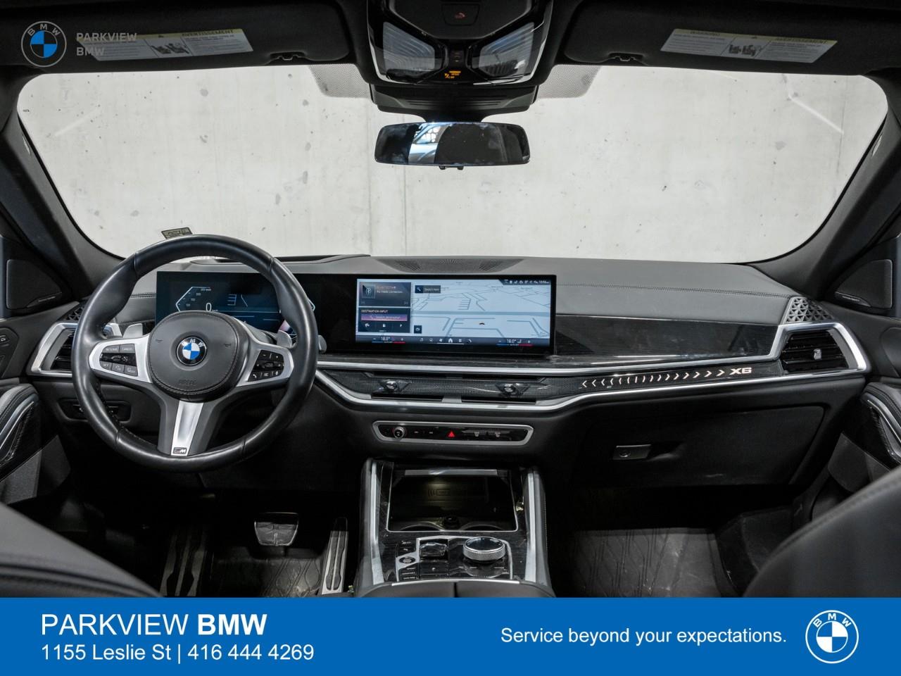 used 2024 BMW X6 car, priced at $82,588