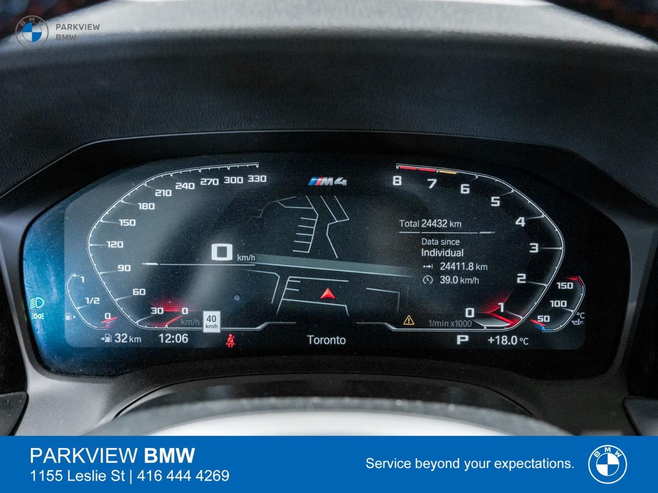 used 2023 BMW M4 car, priced at $97,899