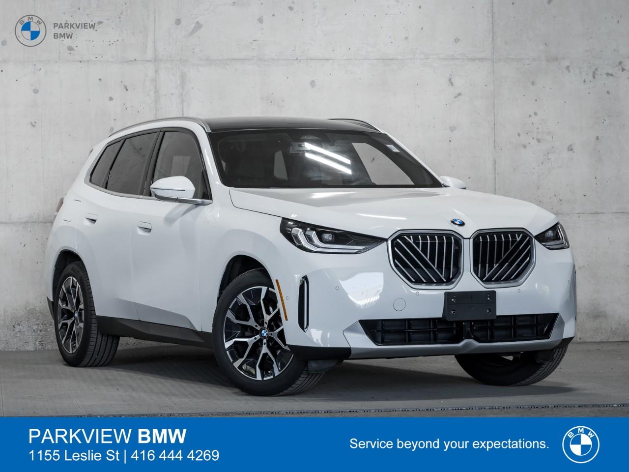 used 2025 BMW X3 car, priced at $55,699