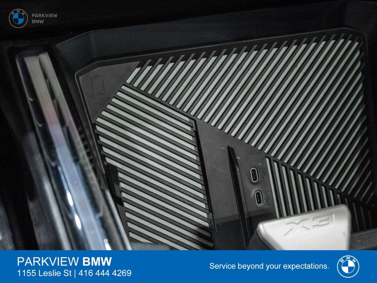 used 2025 BMW X3 car, priced at $55,699