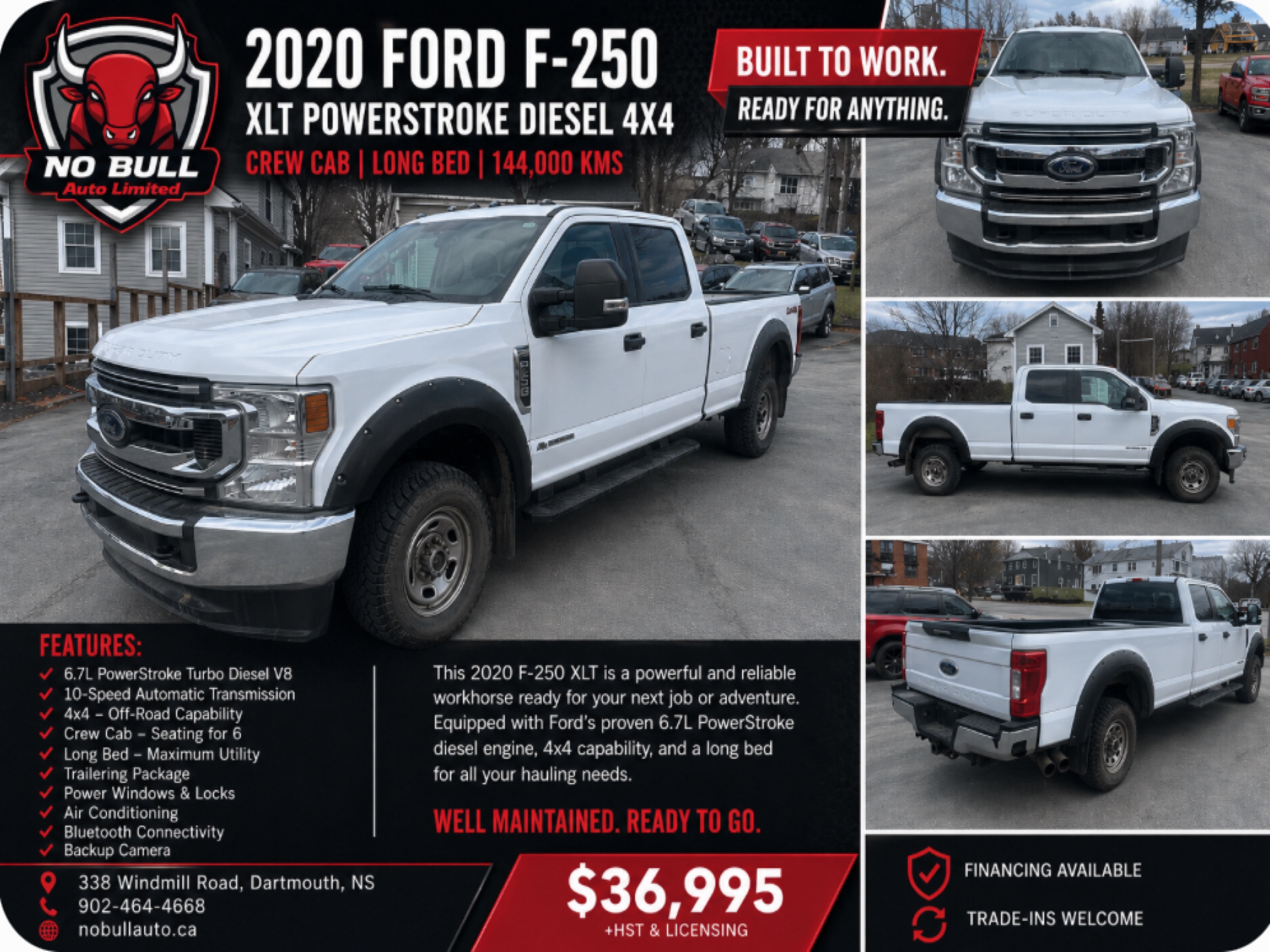 2020 Ford F-250 Super Duty XLT Crew Cab 4WD