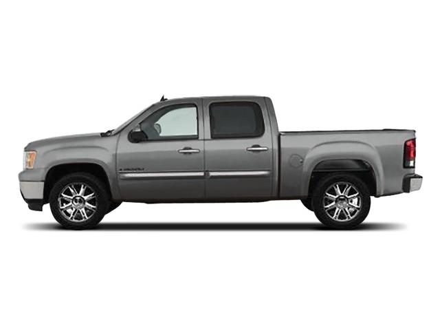 Silver 2009 GMC Sierra 2500HD Work Truck Crew Cab 4WD Pickup Truck Four-Wheel Drive 6-Speed Automatic