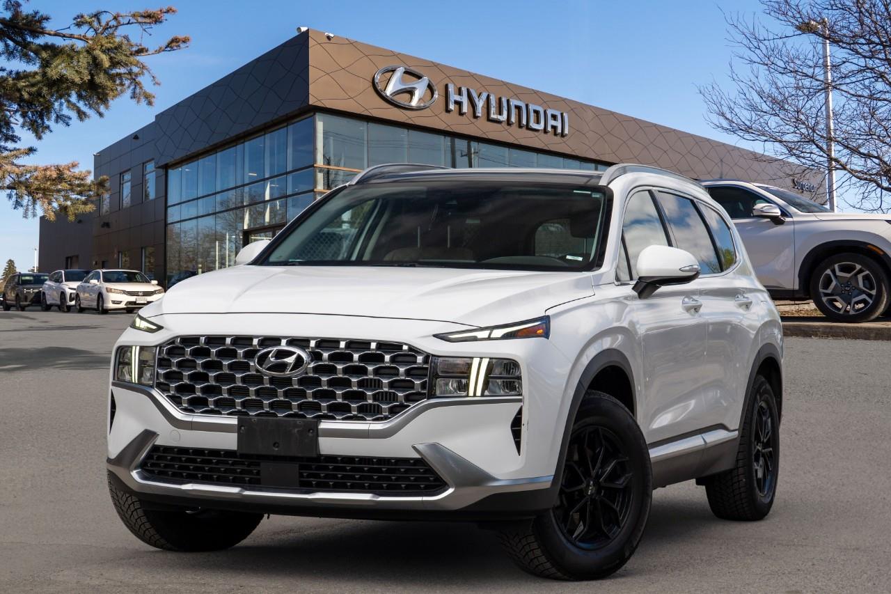 White 2021 Hyundai Santa Fe Hybrid Luxury AWD SUV / Crossover 6-Speed Automatic