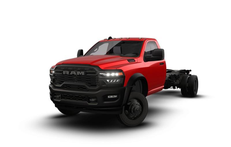 Red 2026 RAM 5500 Chassis 8-Speed Automatic