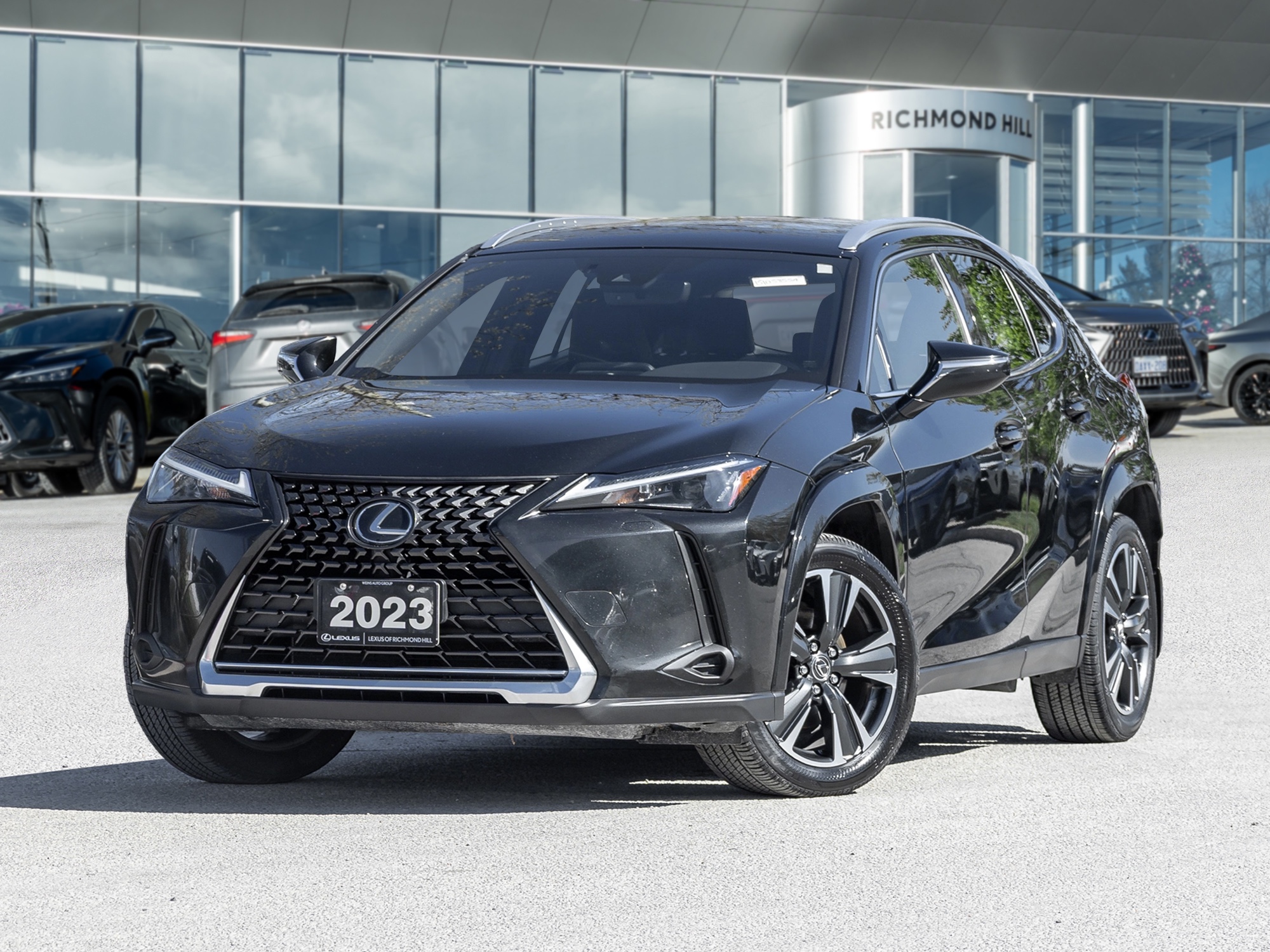 Black 2023 Lexus UX Hybrid SUV / Crossover Continuously Variable Transmission