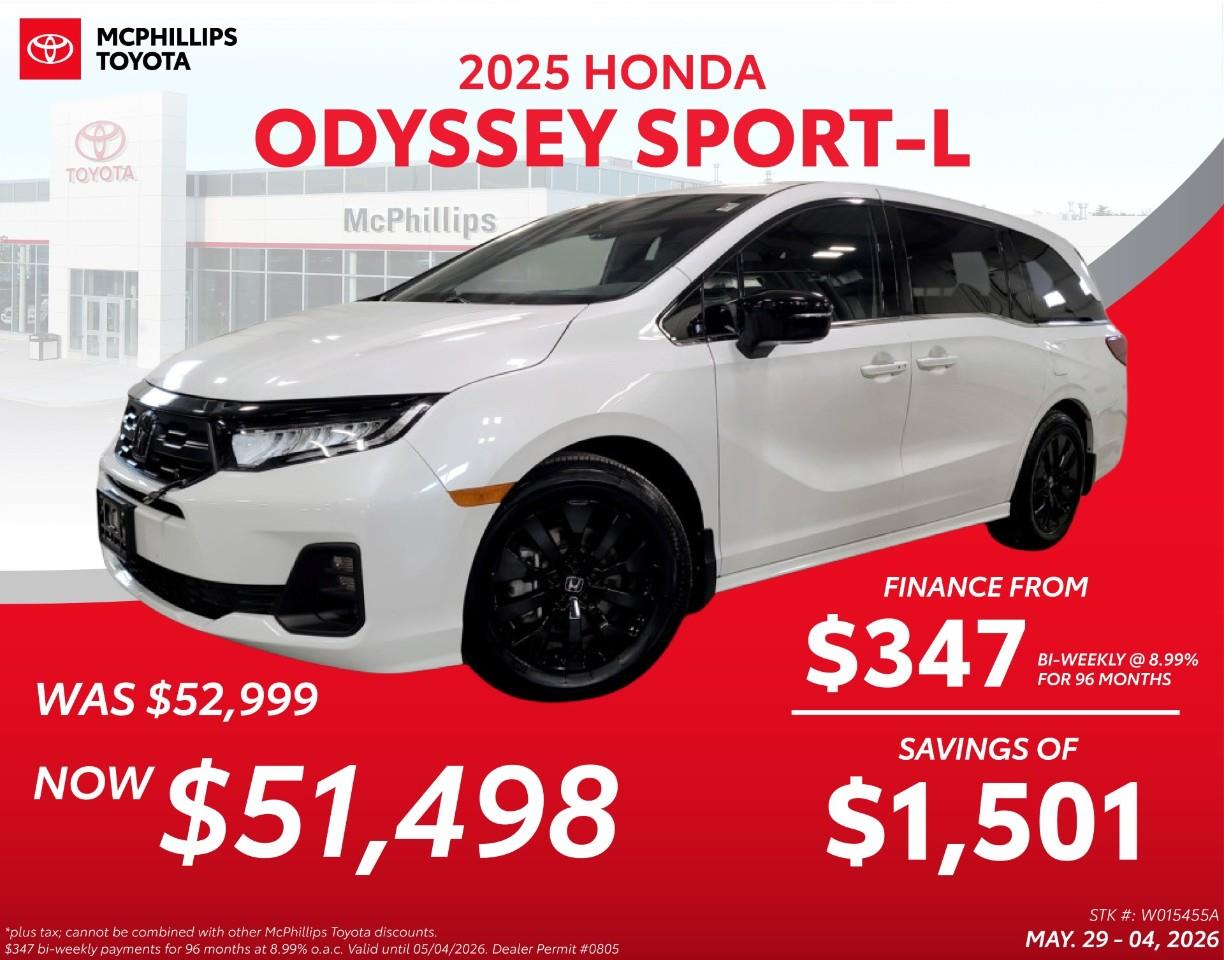 2025 Honda Odyssey Sport-L FWD