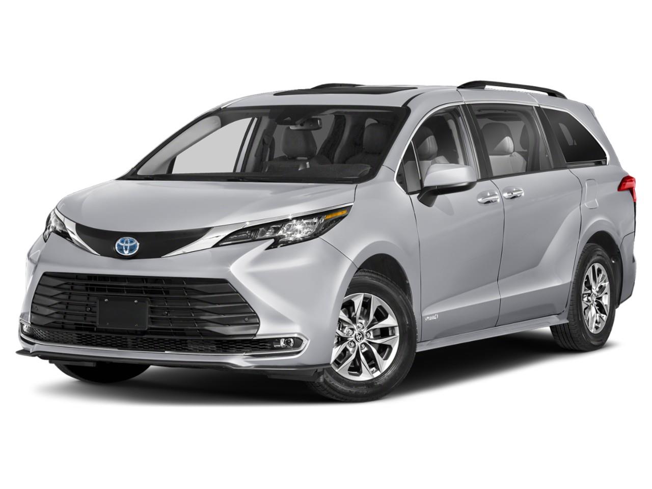 Silver 2024 Toyota Sienna Minivan Continuously Variable Transmission