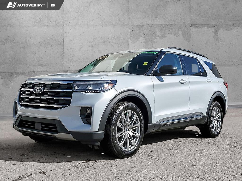 White 2025 Ford Explorer SUV / Crossover All-Wheel Drive Automatic