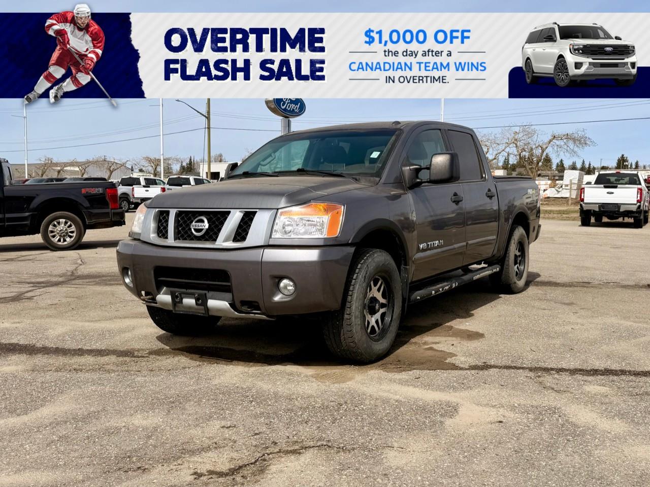 2015 Nissan Titan PRO-4X Crew Cab 4WD