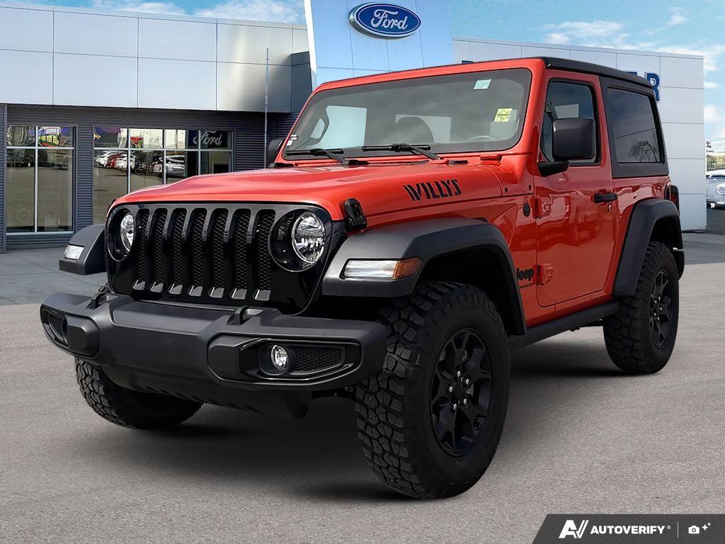 Orange 2023 Jeep Wrangler Sport 2-Door 4WD SUV / Crossover Four-Wheel Drive 6-Speed Manual