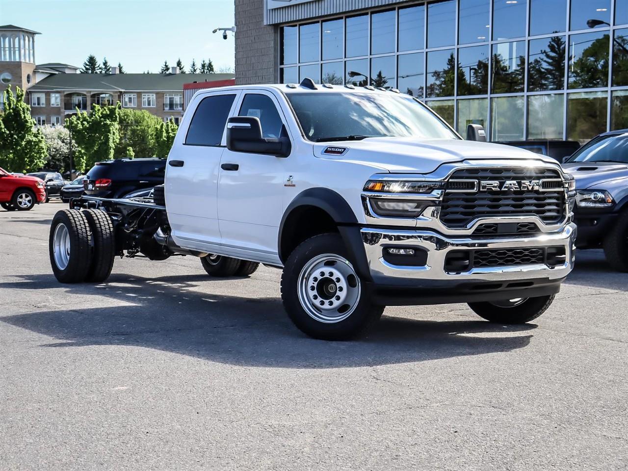 White 2026 RAM 5500 Chassis 8-Speed Automatic