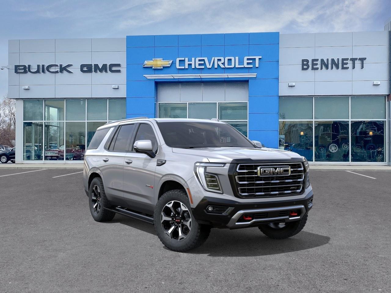 Silver 2026 GMC Yukon SUV / Crossover Four-Wheel Drive Automatic