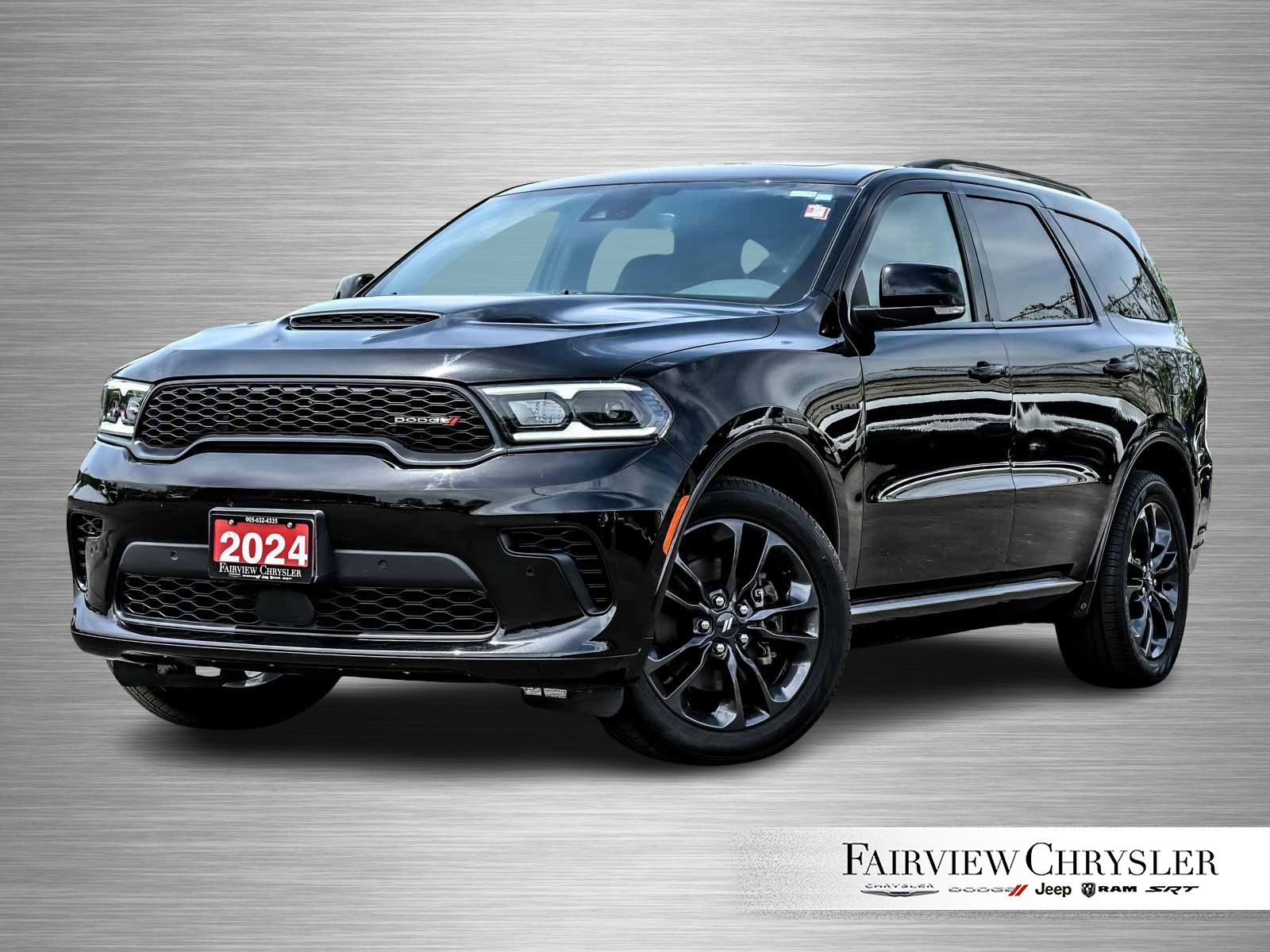 DB Black 2024 Dodge Durango R/T AWD SUV / Crossover All-Wheel Drive 8-Speed Automatic