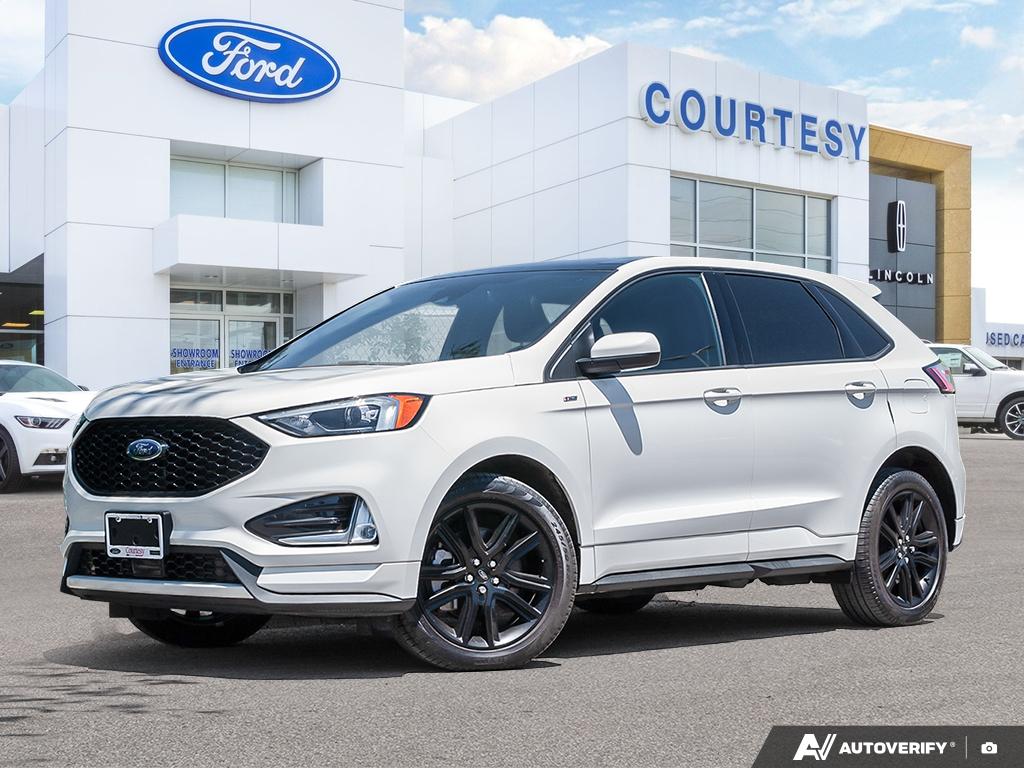 White 2024 Ford Edge ST Line AWD SUV / Crossover All-Wheel Drive Automatic