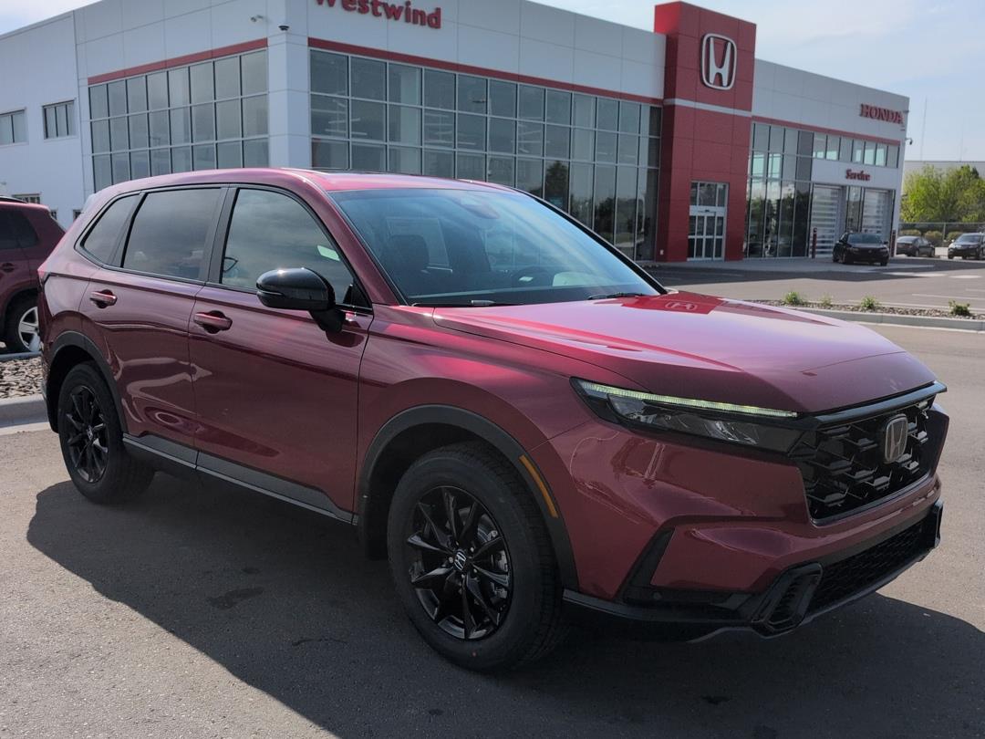 Red 2026 Honda CR-V Hybrid SUV / Crossover Continuously Variable Transmission