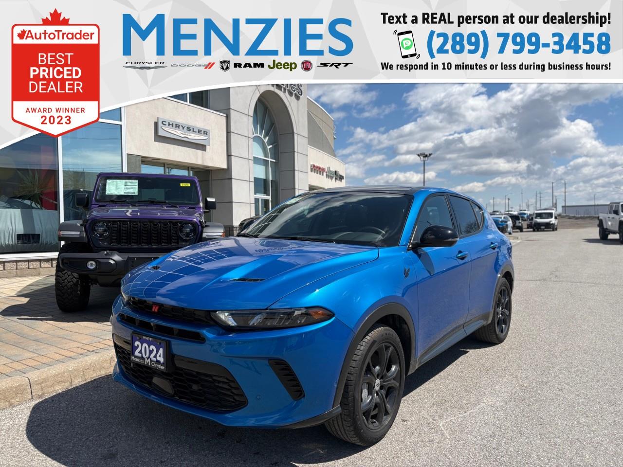 Blue 2024 Dodge Hornet R/T Plus AWD SUV / Crossover All-Wheel Drive 6-Speed Automatic