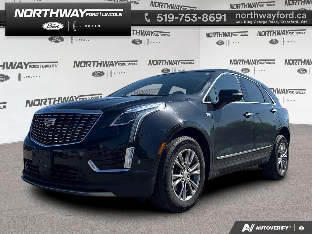 Black 2021 Cadillac XT5 Premium Luxury AWD SUV / Crossover Four-Wheel Drive 9-Speed Automatic