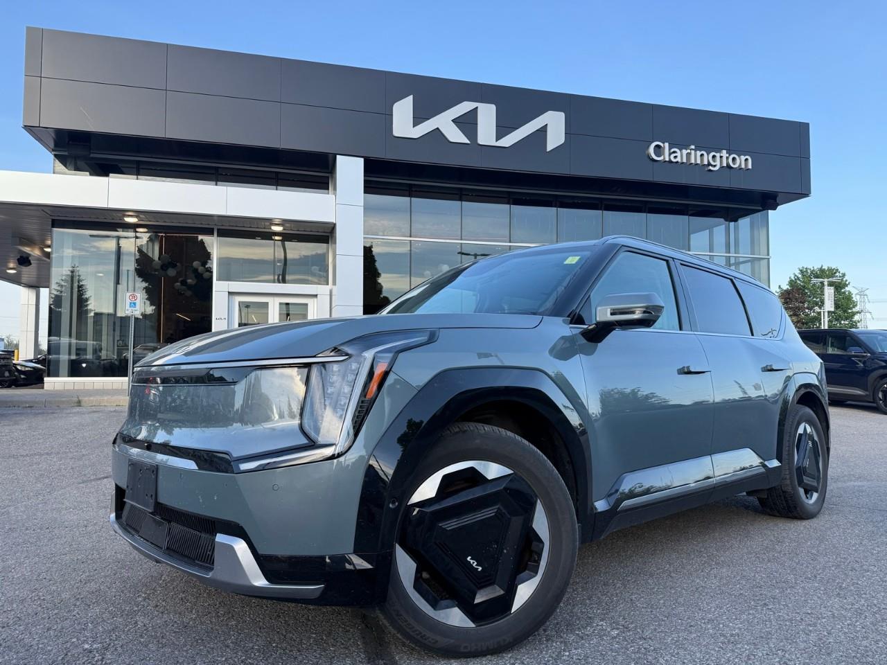 Green 2024 Kia EV9 Land AWD SUV / Crossover All-Wheel Drive 1-Speed Automatic