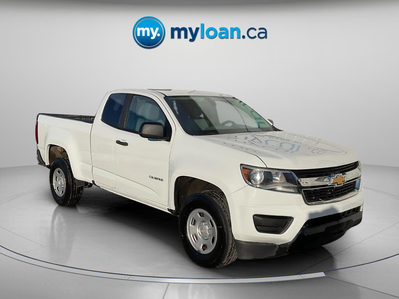 White 2019 Chevrolet Colorado Work Truck Extended Cab LB RWD Pickup Truck 4X2 Automatic