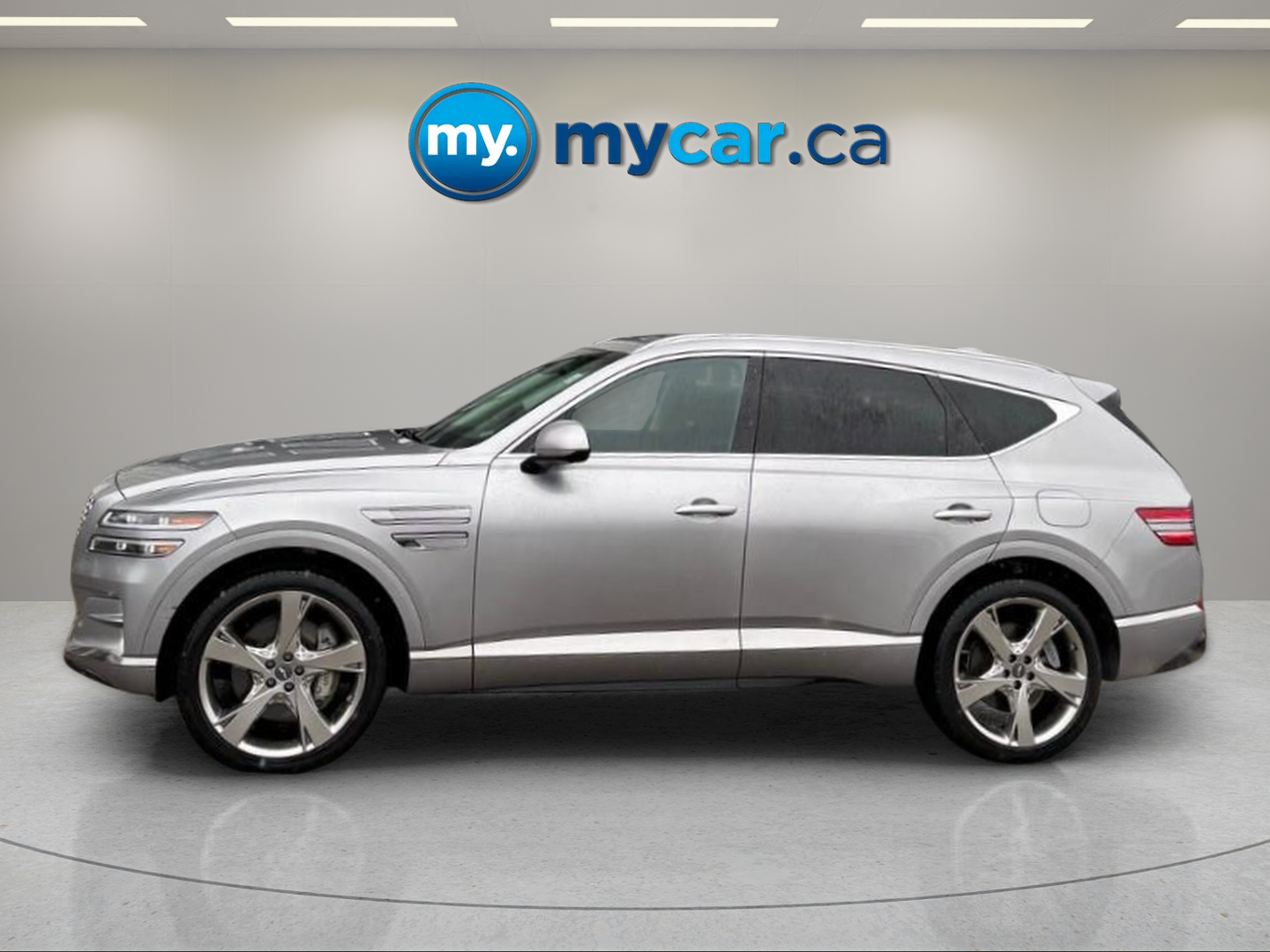 Silver 2024 Genesis GV80 3.5T Advanced AWD SUV / Crossover Automatic