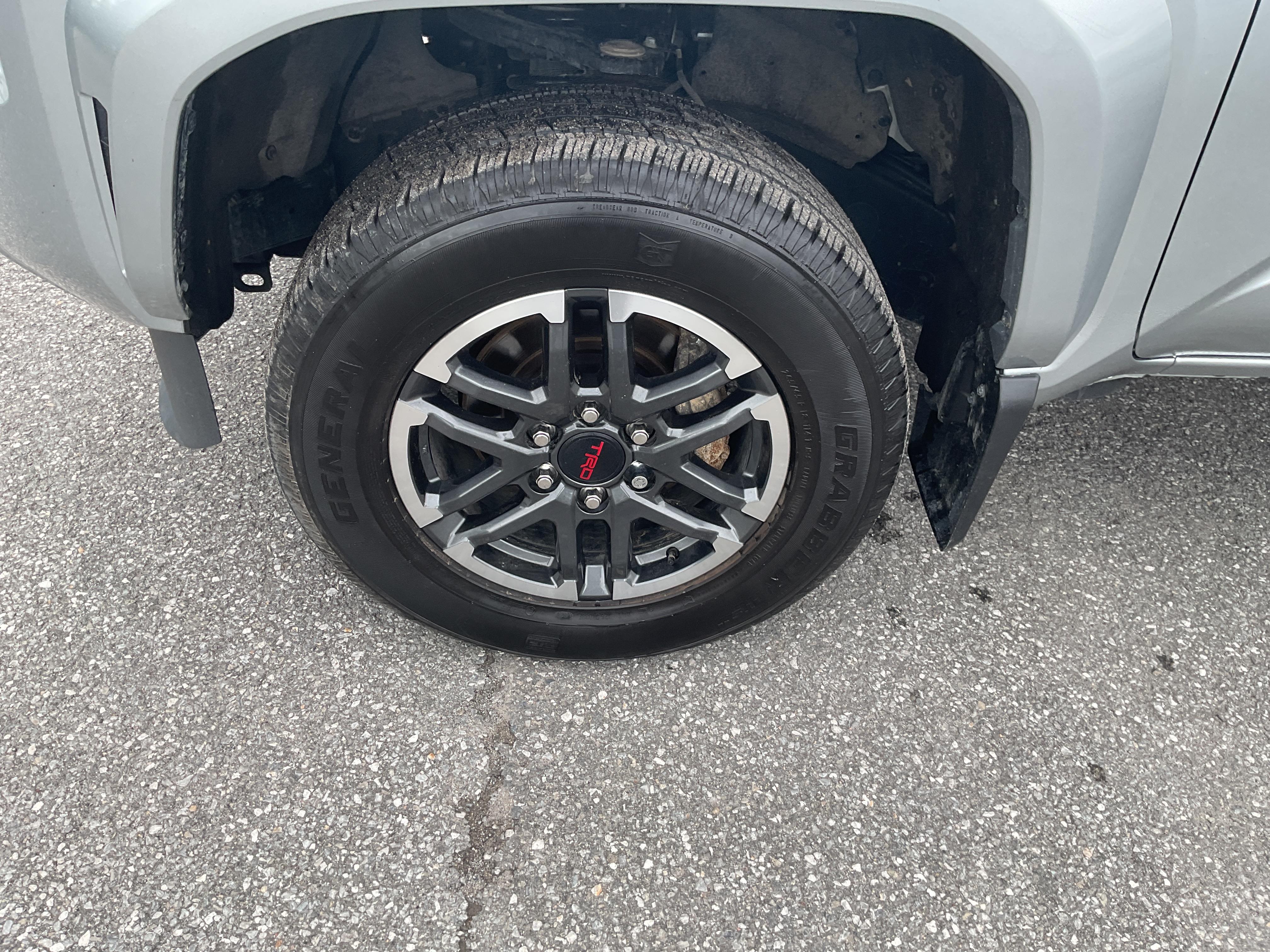 Silver 2025 Toyota Tacoma Pickup Truck 8-Speed Automatic