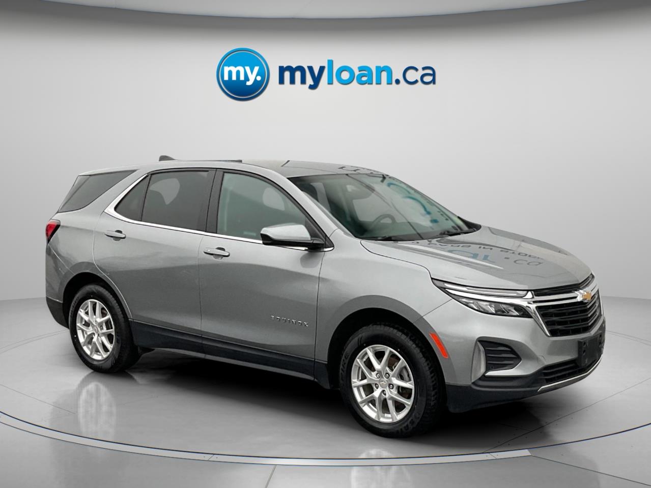Gray 2024 Chevrolet Equinox LT AWD with 1LT SUV / Crossover Four-Wheel Drive 6-Speed Automatic