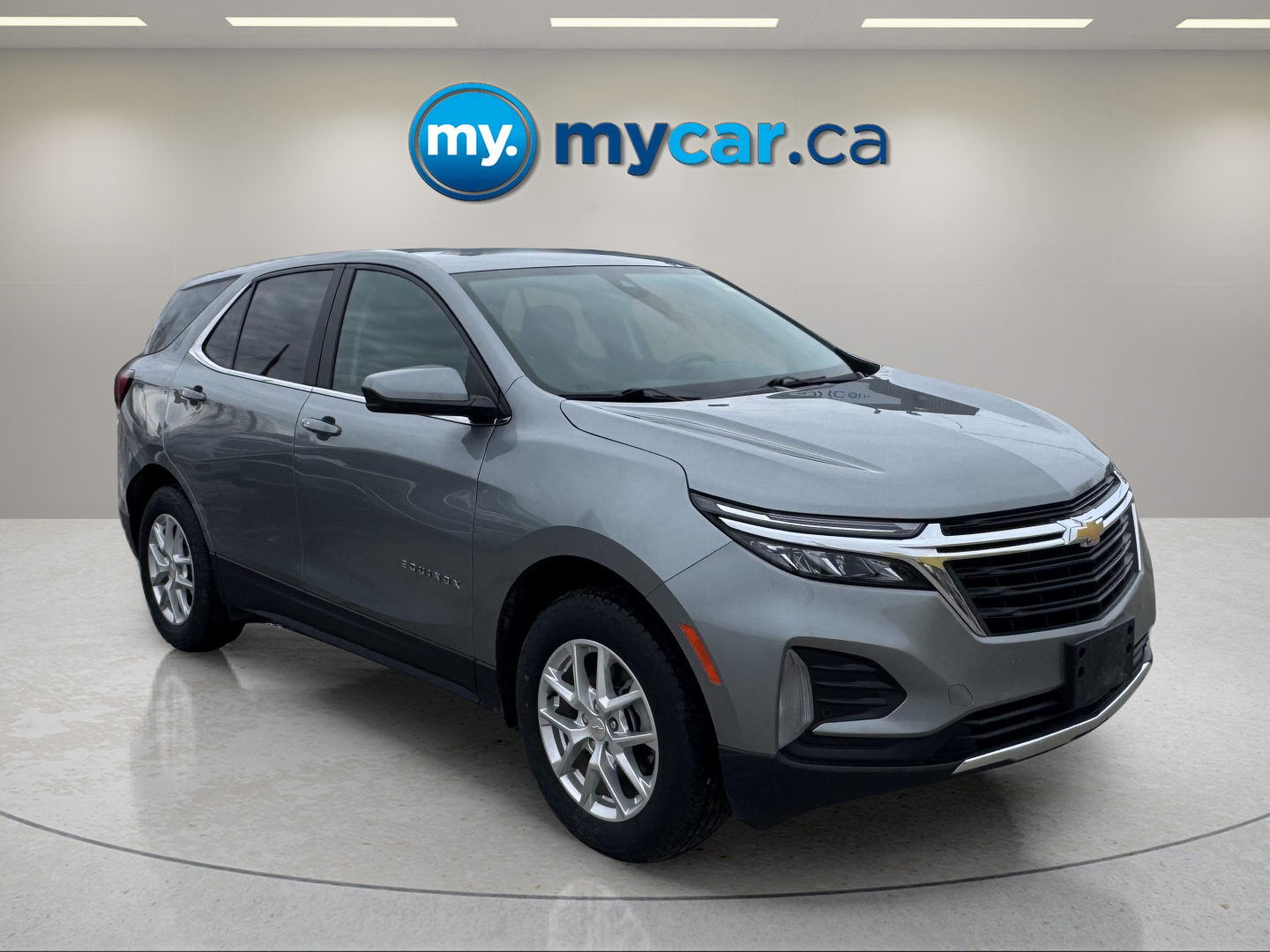 Gray 2024 Chevrolet Equinox LT AWD with 1LT SUV / Crossover Four-Wheel Drive 6-Speed Automatic