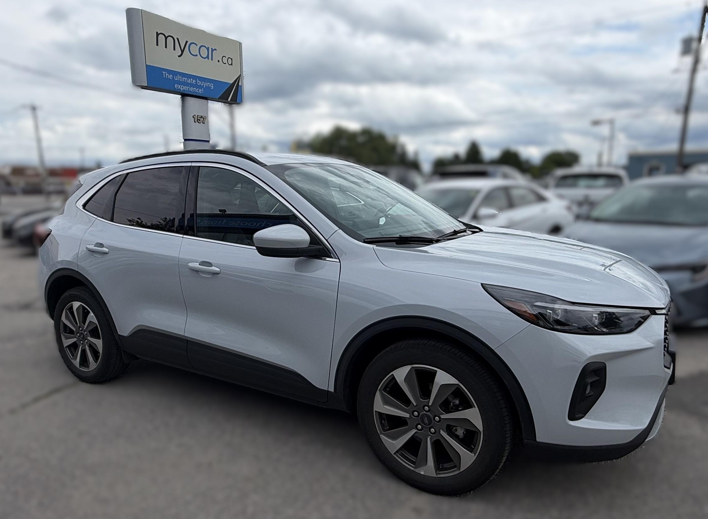 Silver 2025 Ford Escape SUV / Crossover All-Wheel Drive Continuously Variable Transmission