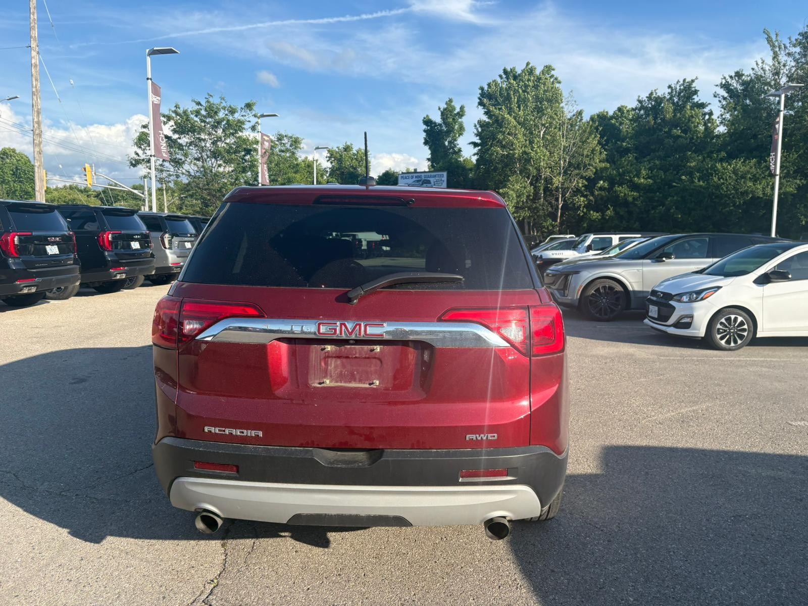 used 2018 GMC Acadia car, priced at $19,995