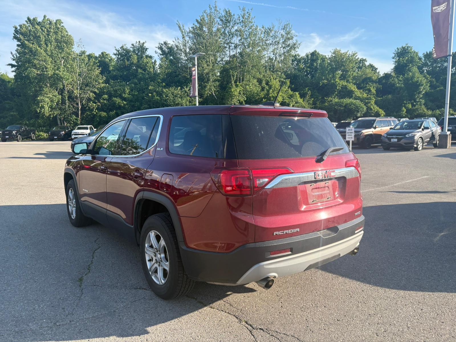 used 2018 GMC Acadia car, priced at $19,995