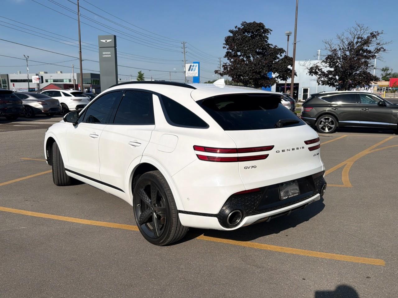 used 2025 Genesis GV70 car, priced at $67,597