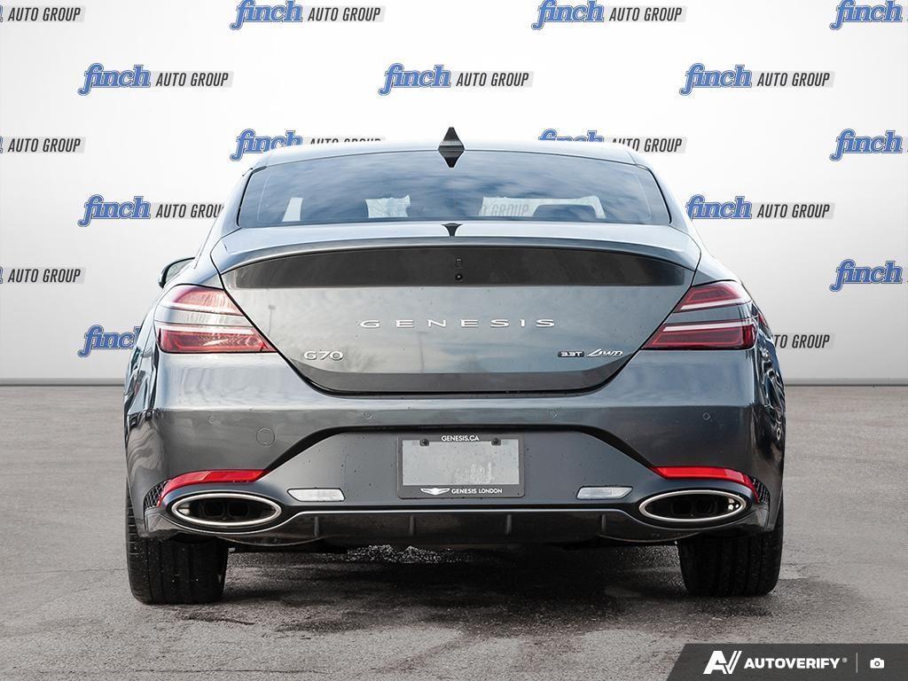 used 2022 Genesis G70 car, priced at $33,097