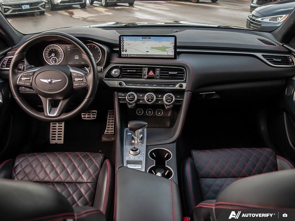 used 2022 Genesis G70 car, priced at $33,097