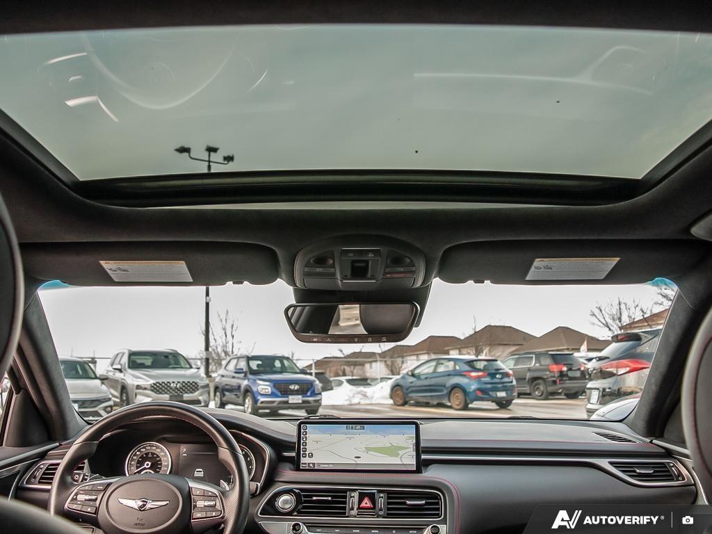used 2022 Genesis G70 car, priced at $33,097