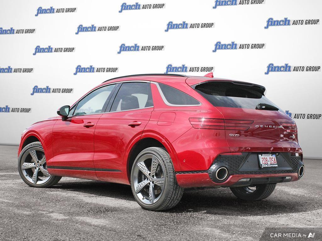 used 2022 Genesis GV70 car, priced at $46,597