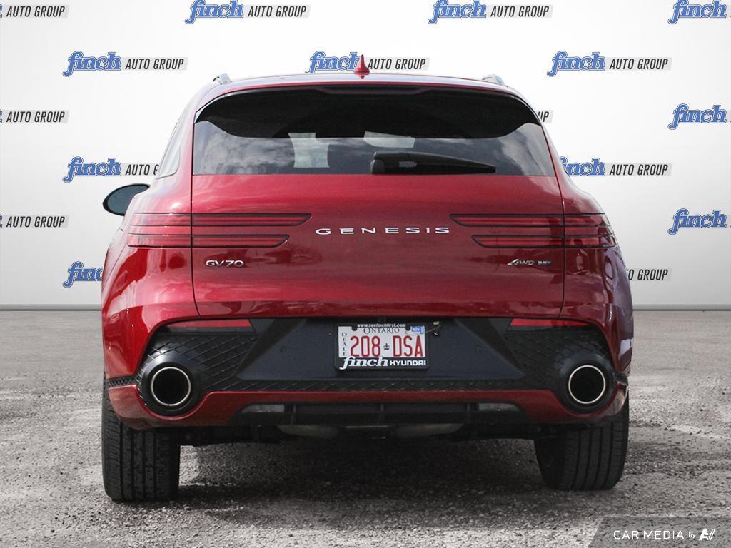used 2022 Genesis GV70 car, priced at $46,597