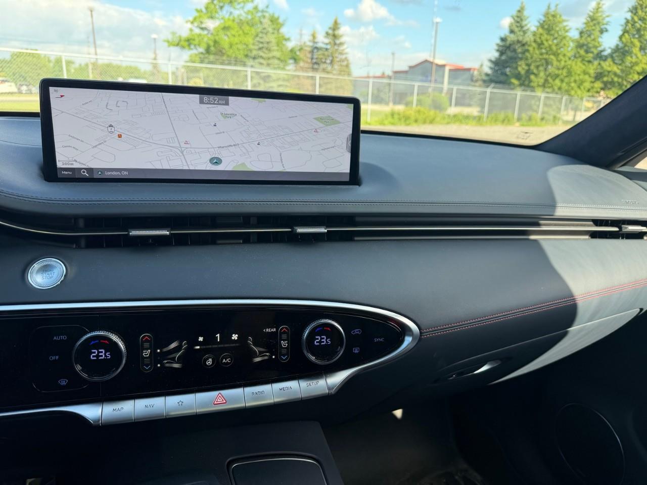 used 2022 Genesis GV70 car, priced at $46,597