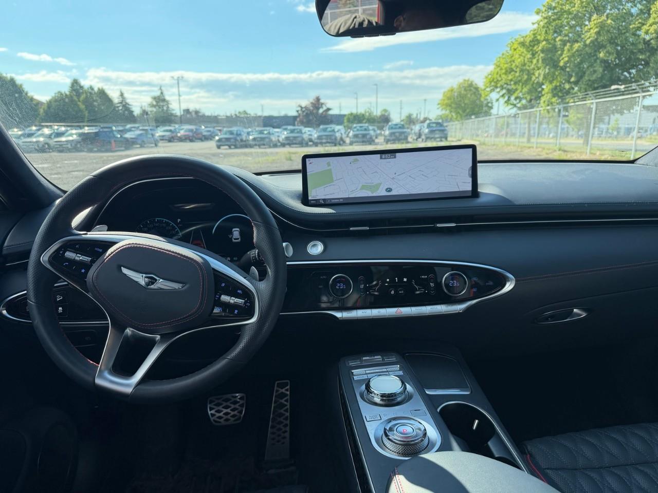 used 2022 Genesis GV70 car, priced at $46,597