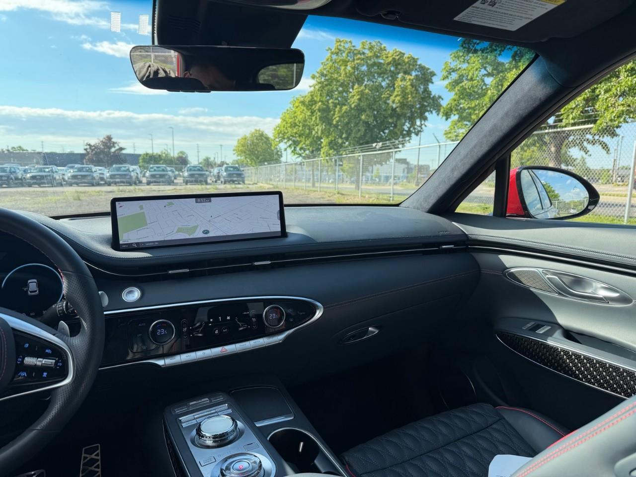 used 2022 Genesis GV70 car, priced at $46,597