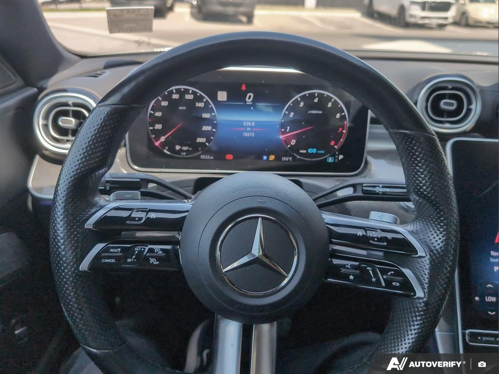 used 2022 Mercedes-Benz C-Class car, priced at $40,900