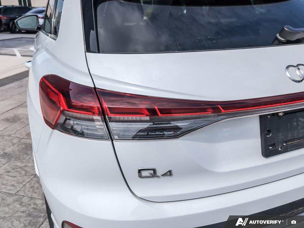 used 2022 Audi Q4 e-tron car, priced at $39,900