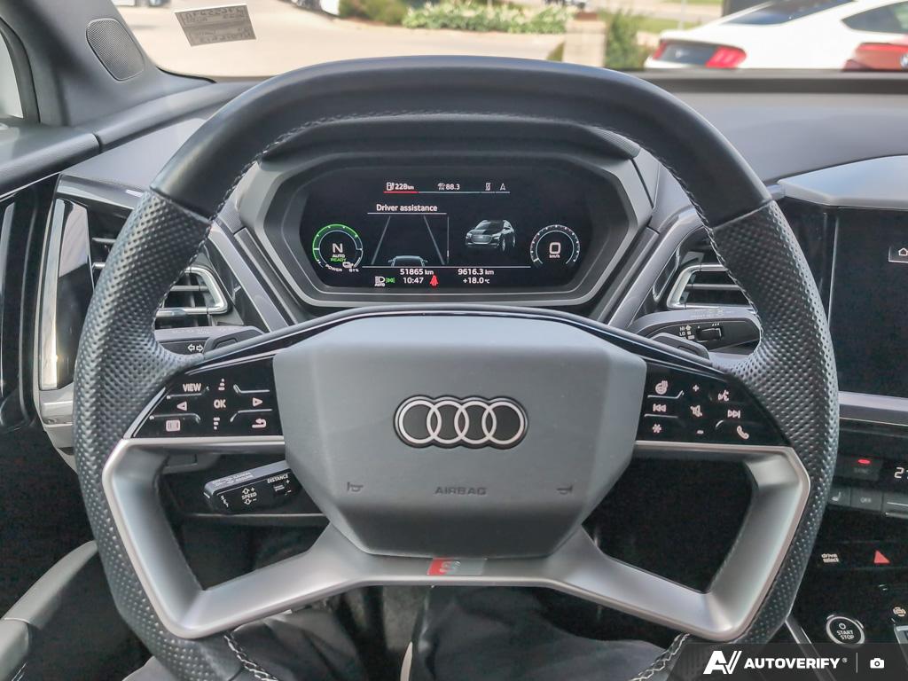 used 2022 Audi Q4 e-tron car, priced at $39,900