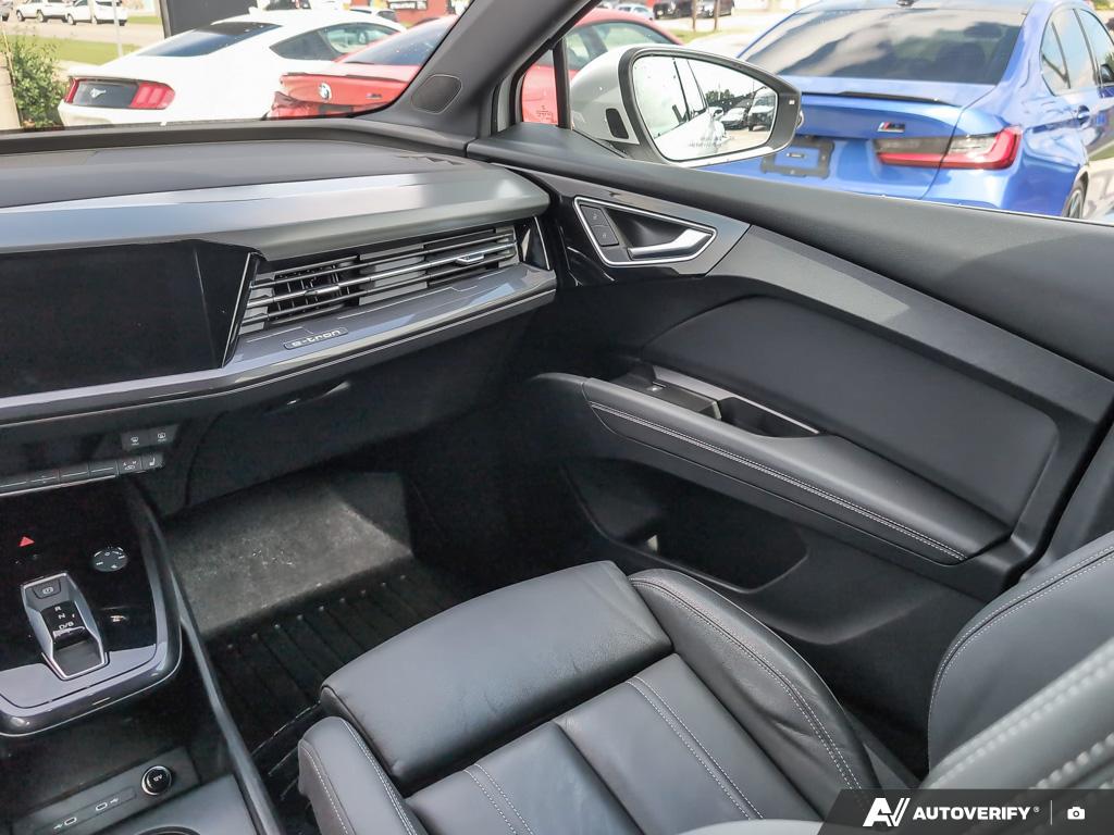 used 2022 Audi Q4 e-tron car, priced at $39,900