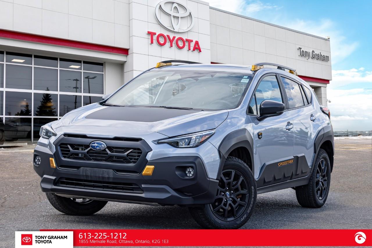 Silver 2024 Subaru Crosstrek Wilderness AWD SUV / Crossover All-Wheel Drive Continuously Variable Transmission
