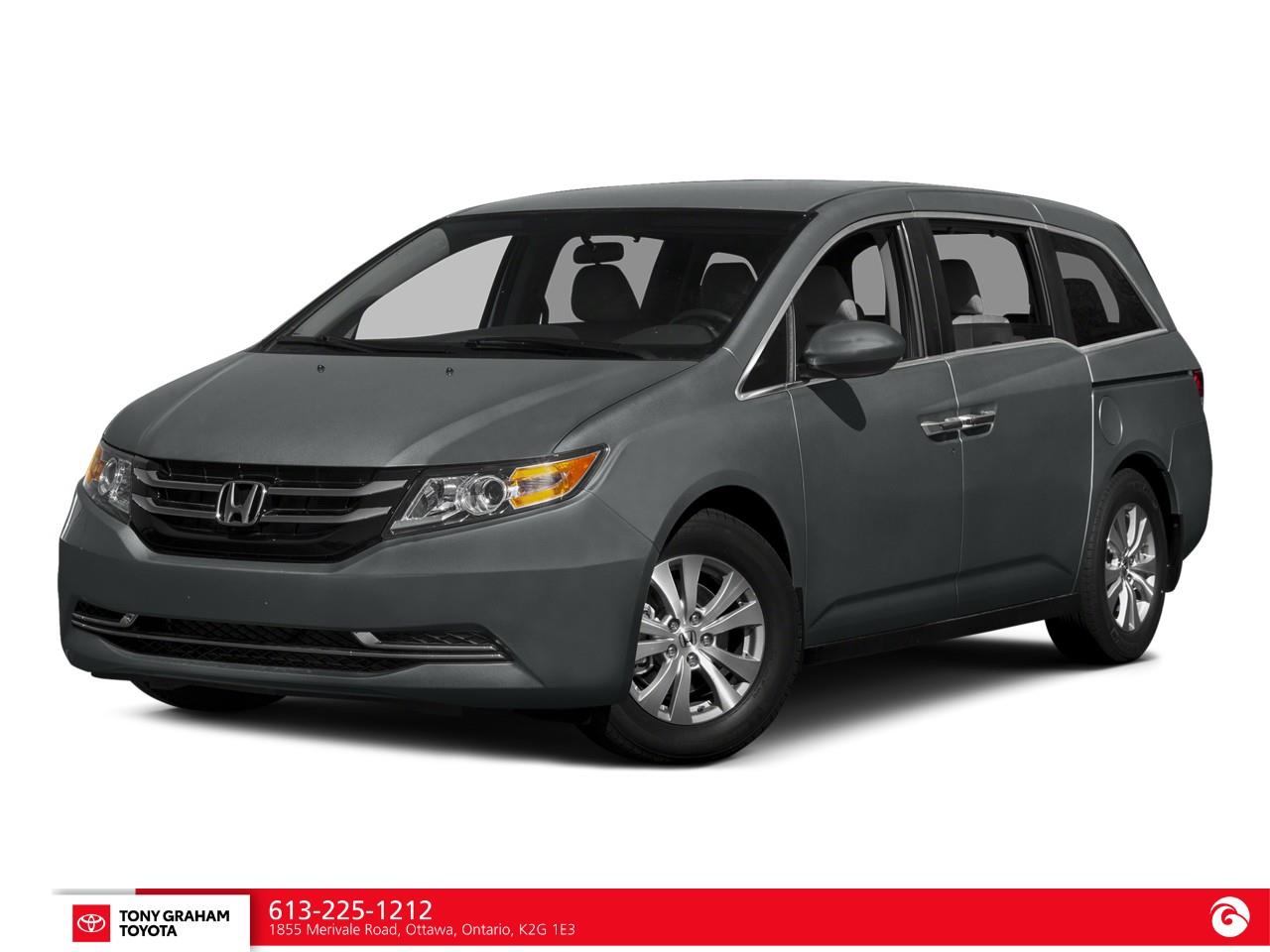 Silver 2015 Honda Odyssey EX FWD Minivan Front-Wheel Drive 6-Speed Automatic