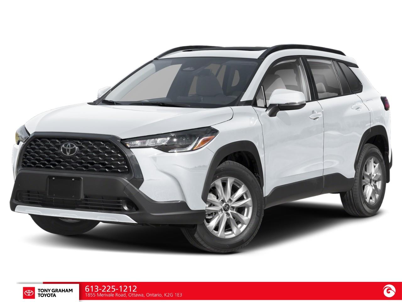 White 2024 Toyota Corolla Cross LE FWD SUV / Crossover Front-Wheel Drive Continuously Variable Transmission