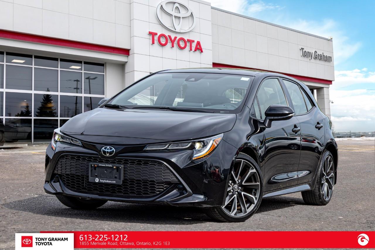 Black 2021 Toyota Corolla Hatchback FWD Hatchback 6-Speed Manual