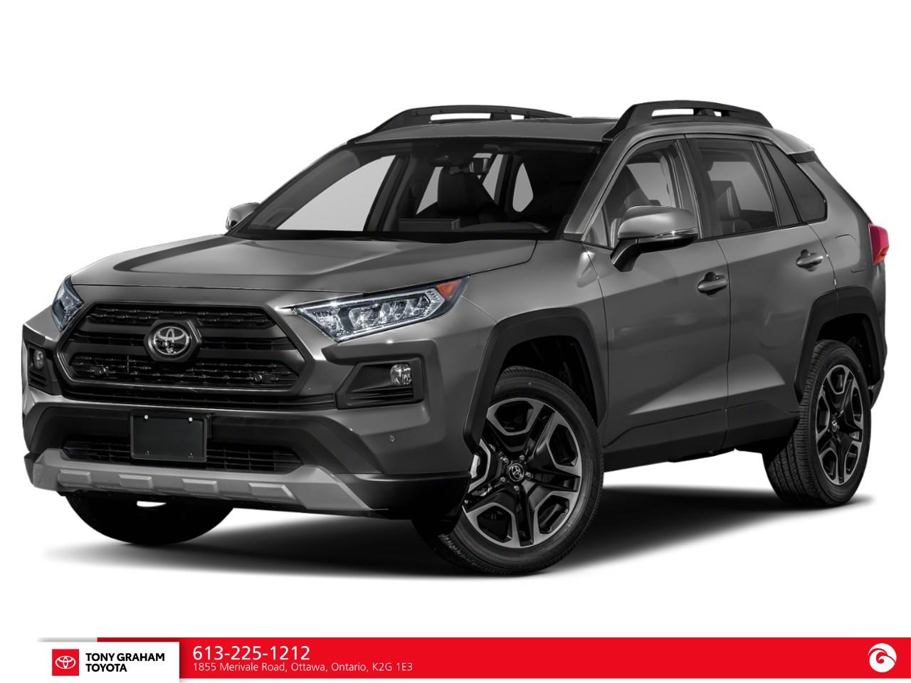 Gray 2021 Toyota RAV4 Trail AWD SUV / Crossover All-Wheel Drive 8-Speed Automatic